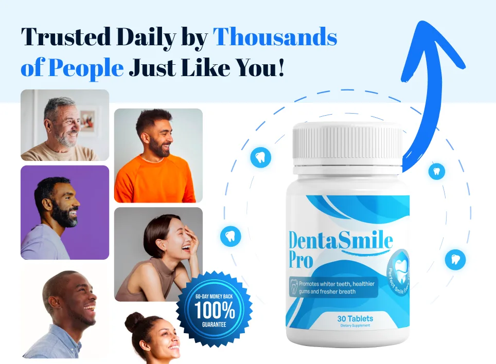 DentaSmile Pro — Complete Smile and Gum Health Tablets, 30 Tablets